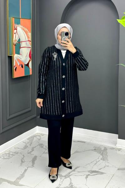 Qalya Takım - Siyah  Siyah