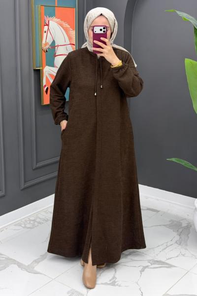 Rabi Uzun Ferace - Kahve Kahverengi