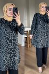 Sanat Takım - Bulut Desen Anadolu Siyahı