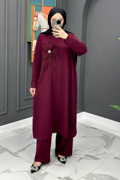 Selma Takım - Bordo Bordo