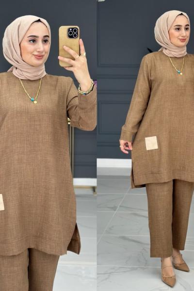 Semiha Takım - Kahve Kahverengi