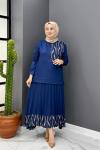 Seranay Etekli Takım - indigo Mavi