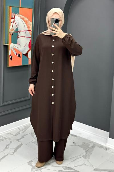 Sevcan Takım - Kahve Kahverengi