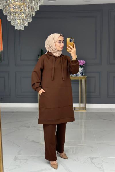 Seybet Spor İkili Takım - Kahve Kahverengi