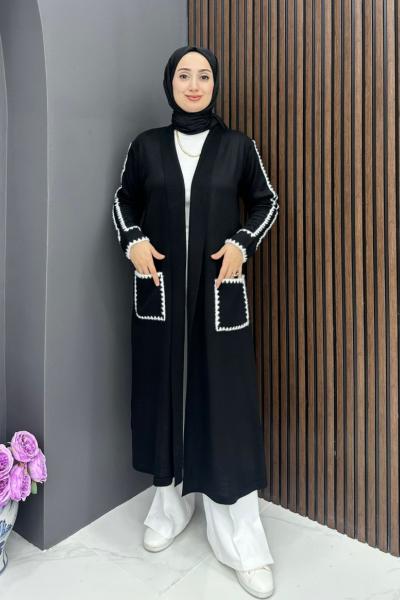 Şeyda Hırka - Siyah  Siyah