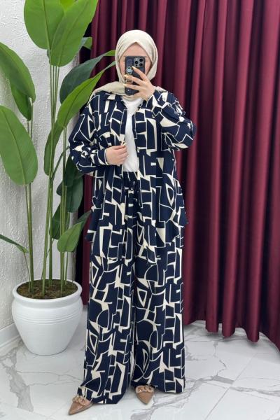 Sidar Takım - Lacivert  Lacivert