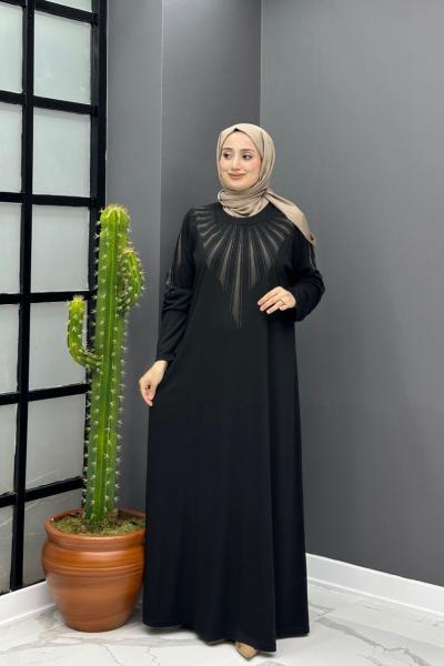 Sonay Elbise - Siyah  Siyah