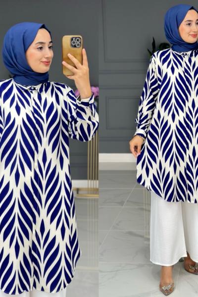 Sonya Tunik- Lacivert Lacivert