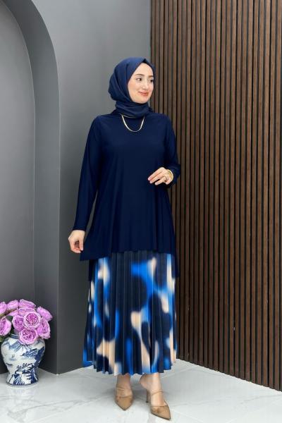 Sude Etekli Takım - Lacivert Lacivert