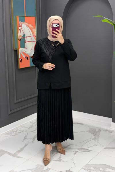 Sultan Etekli Takım - Siyah  Siyah