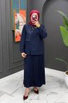 Sultan Etekli Takım - Lacivert  Lacivert