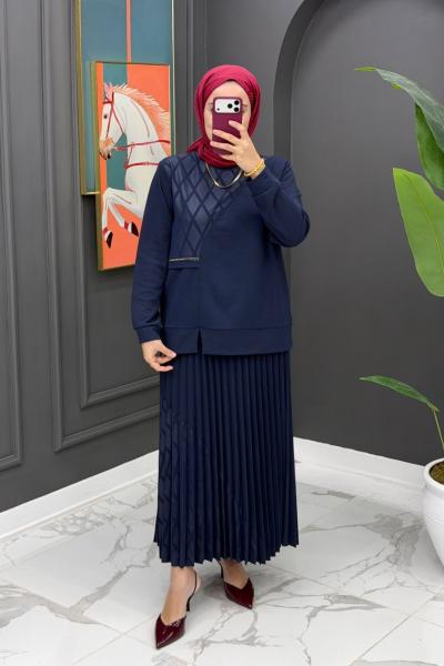 Sultan Etekli Takım - Lacivert  Lacivert