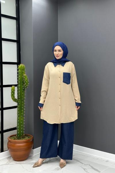 Sümeyye Takım - Bej Bej