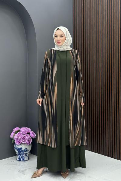 Süreyya İkili Takım - Haki  Haki