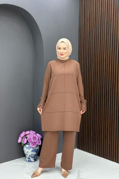 Suzan Takım - Kahve Kahverengi