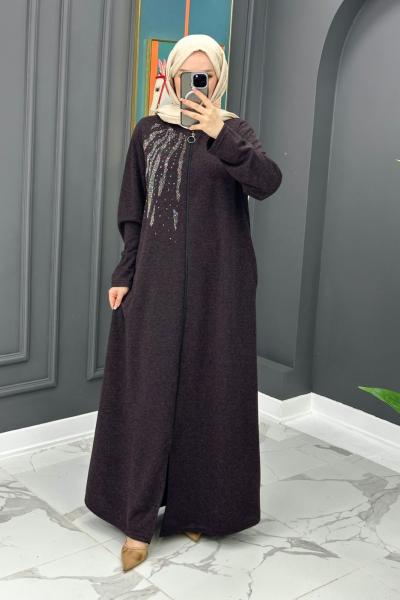 Tuğçe Ferace - Kahve Kahverengi