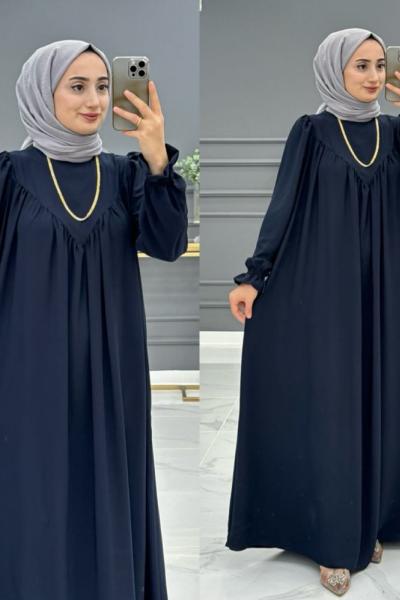 Umre Elbisesi - lacivert Lacivert