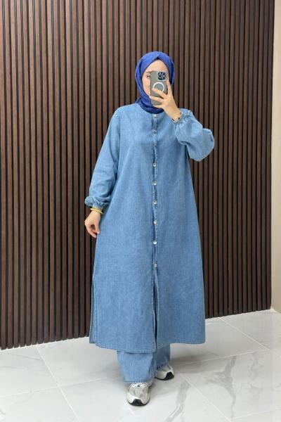 Uzun Kot Takım - Açık Mavi Açık Mavi