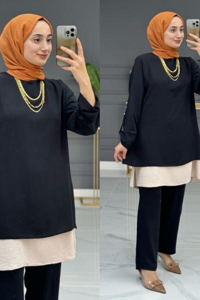 Venhar Takım -Siyah Siyah