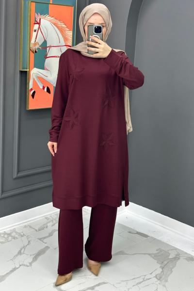 Yıldız Oysho Takım - Bordo Bordo