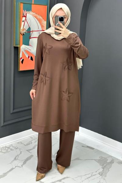 Yıldız Oysho Takım - Kahve  Kahverengi