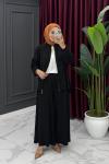 Yüsra Takım-Siyah  Siyah