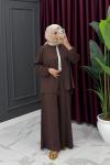 Yüsra Takım-Kahverengi Kahverengi