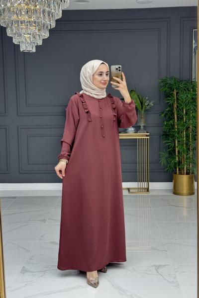 Zarif elbise - gül Gül