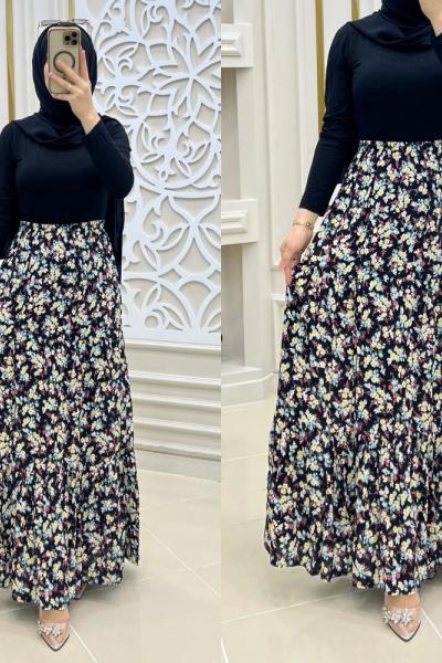 Anne Eteğim Siyah mavi