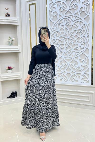 Anne Eteğim Siyah Beyaz