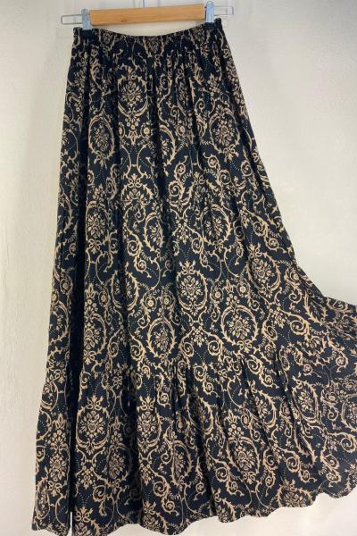 Anne Eteğim Siyah bej