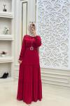 Asil Elbisem Bordo