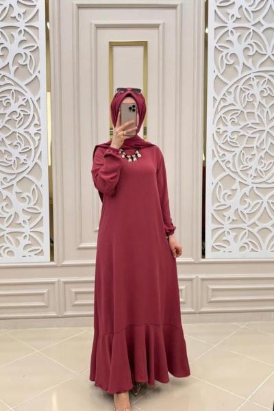 Asıl Tesettür Elbisem Gül