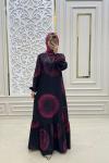 Aslı Elbisem Bordo
