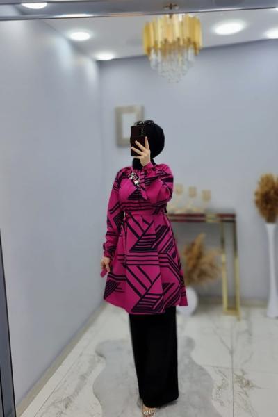 Aslı Takım Yazlık Rahat Takım  Pembe