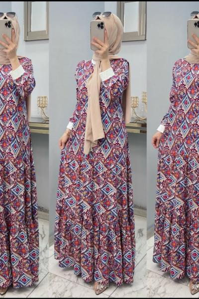 Asude Elbise  Kırmızı