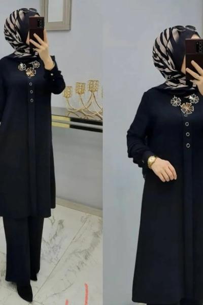 Ayrobin Tuniğim Siyah