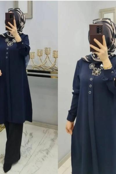 Ayrobin Tuniğim Lacivert