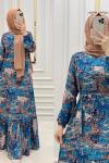 Batik Elbisem Mavi