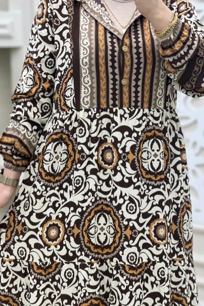 Beril Elbisem Kahverengi