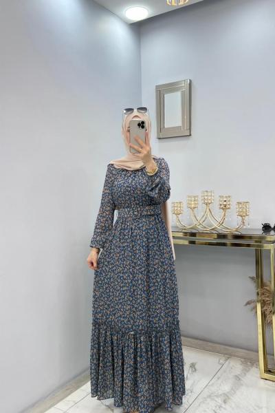 Beyza elbise  indigoo