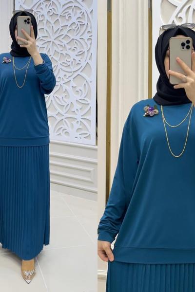 Broş Tesettür Takımım indigoo