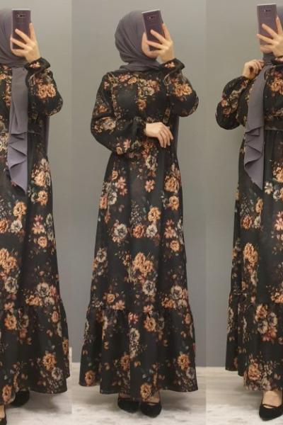 Burçak Elbisem Siyah