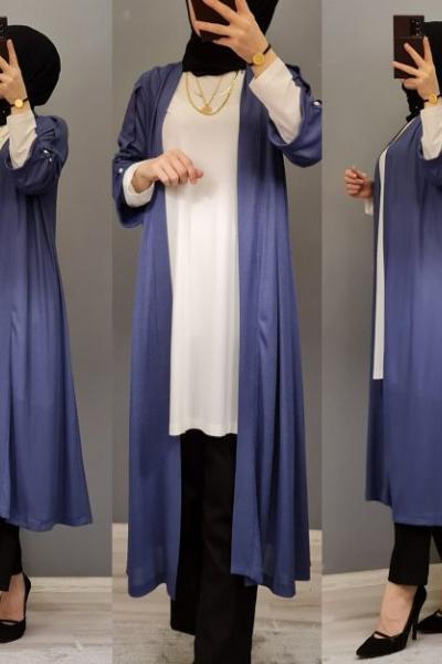 Büyük Beden Takımım Mavi