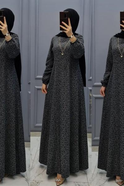 Büyük Beden Elbisem Mavi