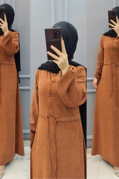 Büyük Beden Bayan Elbise  Gül