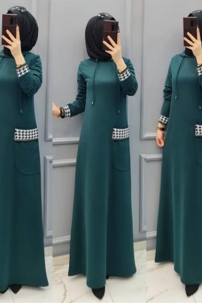 Büyük Beden Bayan Spor Elbise  Turkuaz