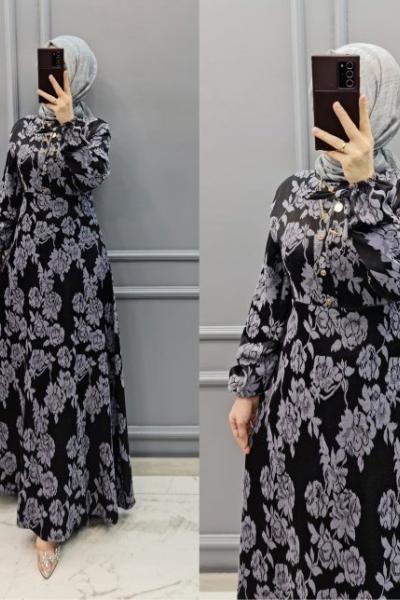 Büyük Beden Elbisem Siyah