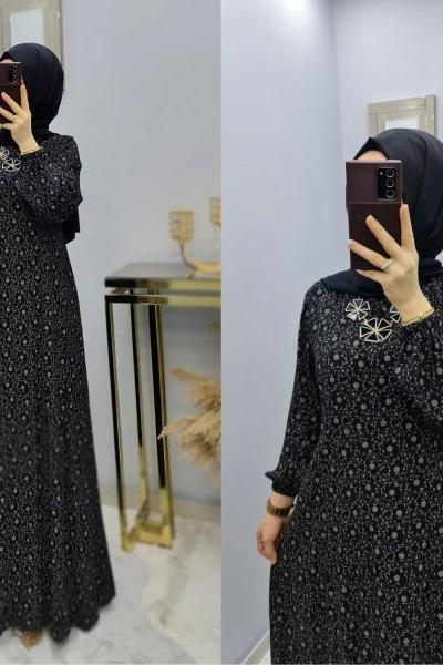 Büyük Beden Elbisem Siyah