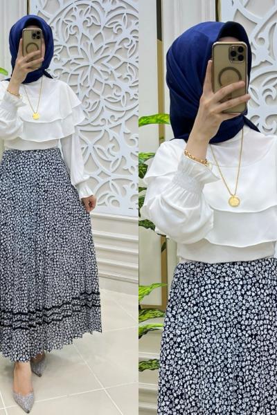 Ceren Etek Siyah Beyaz